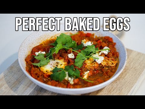 One Pan Baked Eggs  How To Make Recipe