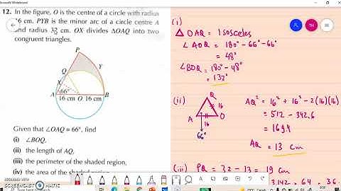 Solving Math Problems about Arc Length and Sector Area. || Circles || High Quality Learning Centre