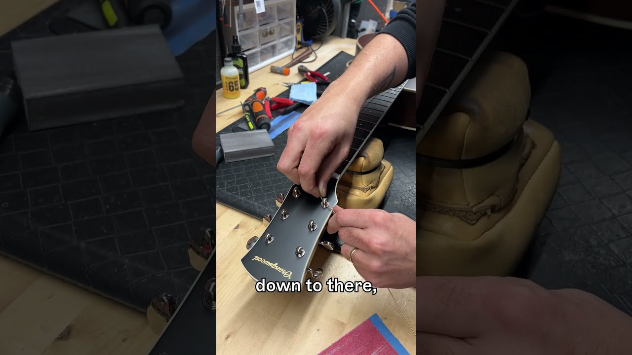 Restring Your Guitar Like A PRO With This HACK
