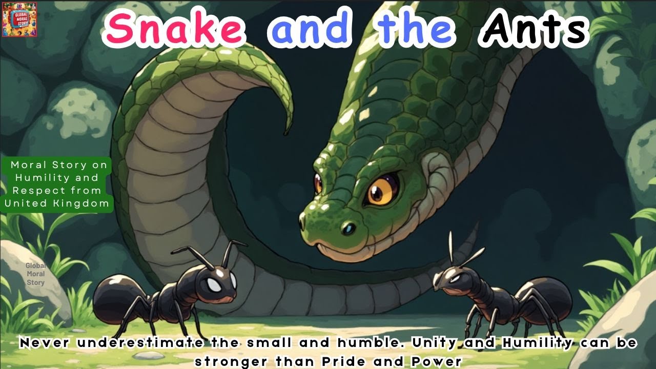 Snake and the Ants -A Story on Humility and Respect from United Kingdom 