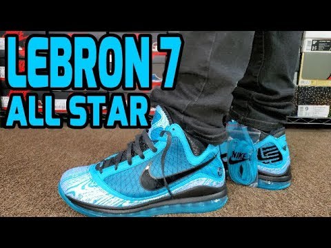 lebron 7 all star on feet