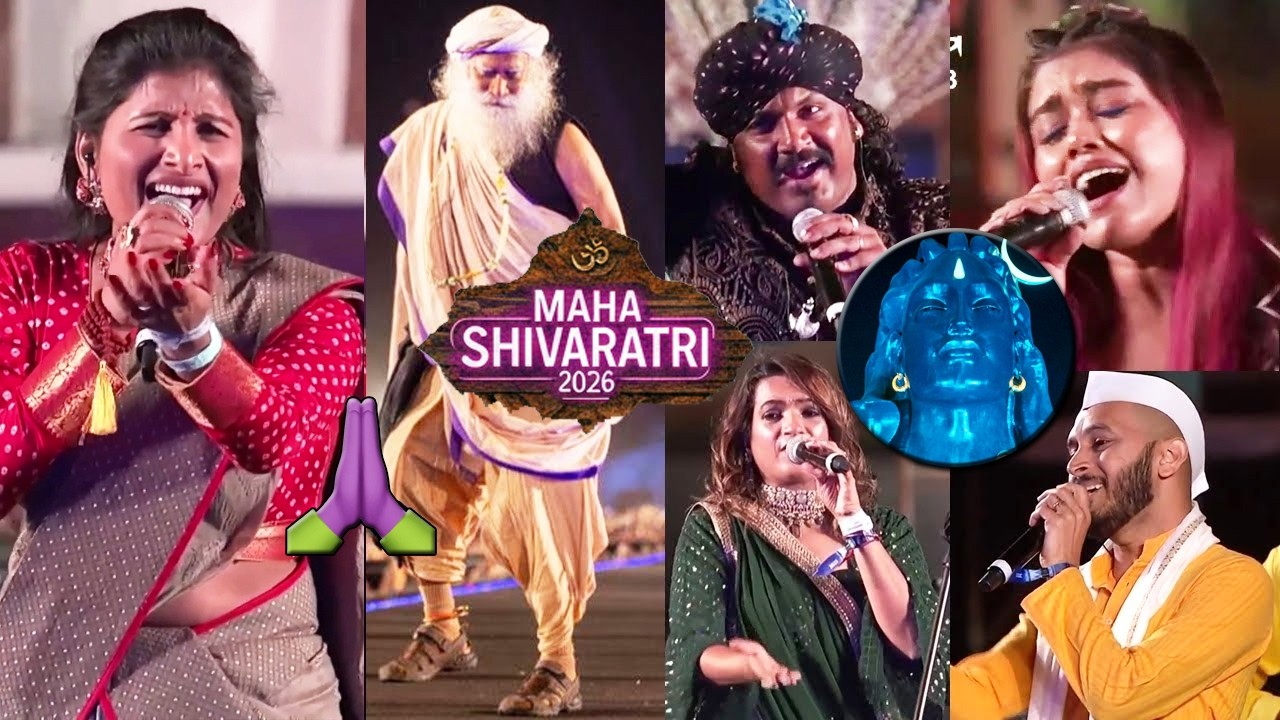 Maha Shivaratri 2026 | Mangli,Ananya Chakraborty,Kutle Khan Live Performance | Sadhguru at Isha