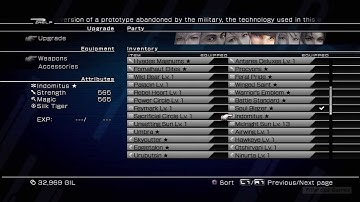 Final Fantasy XIII | Indomitus Weapon Full Level Improved