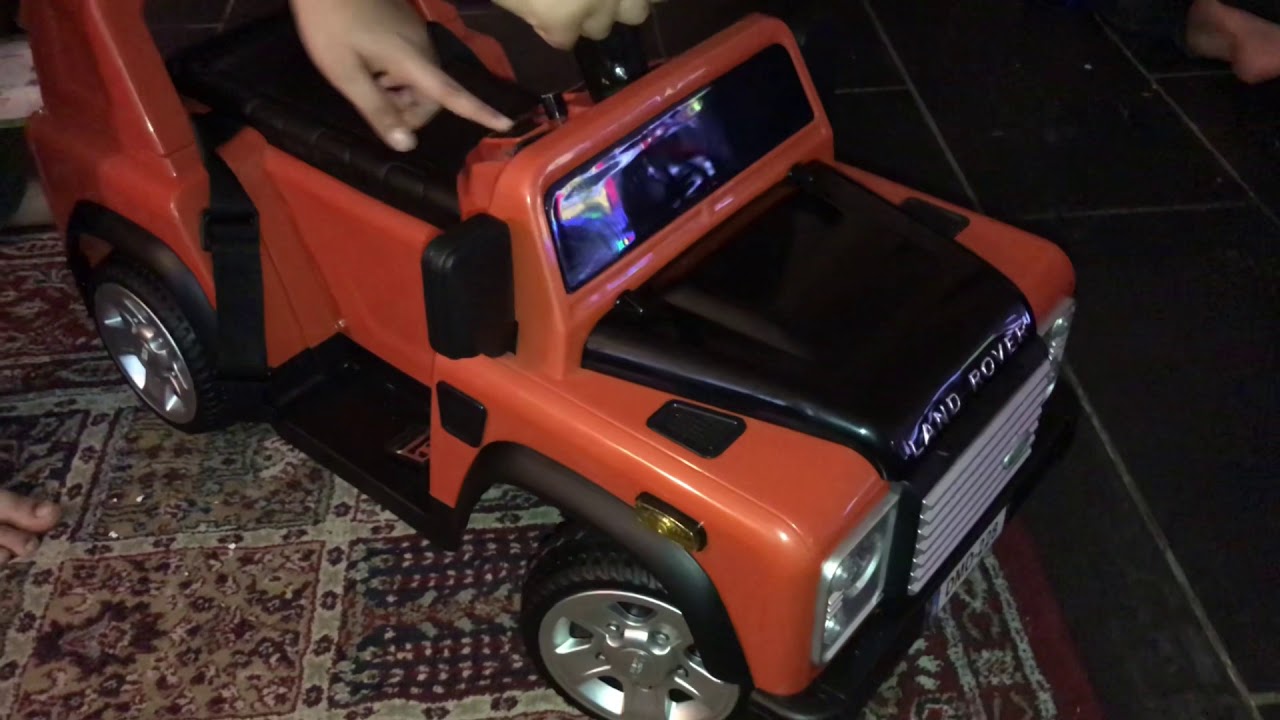 LAND ROVER DEFENDER 🧒 KIDS RIDE-ON CAR 🚘 ||UNBOXING||PUTTING TOGETHER || FIRST LOOK || ENJOY 😉