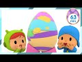 🐇👧 POCOYO DEUTSCH - Ninas Ostern [ 63 minuten ] | CARTOONS und SERIEN für KINDER