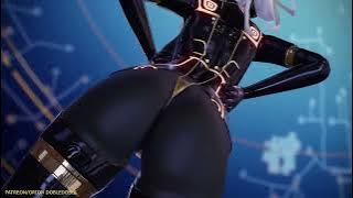 MMD (ass cam) HAKU Black Digital Suit - Sexy mi