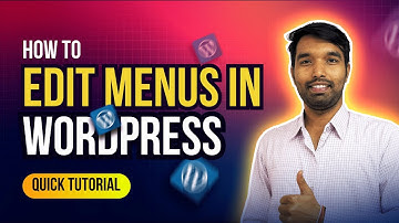 How to Edit Menus in WordPress – A Beginner