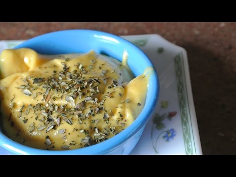 Vegan Cheesy Dip Spread Recipe No Nutritional Yeast Required