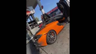 Exotic Car gets melted from Gas Station FIRE 🔥 🤭