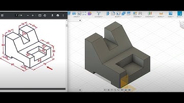 How to create simple 3D Models using Fusion 360 #1 #Fusion360 #CAD #3DModeling