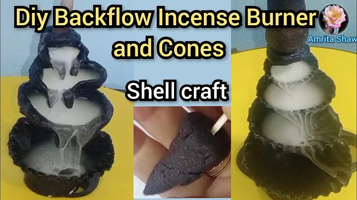 Diy Backflow Incense Burner and Cones