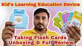 Talking Flash Cards | Kids Learning Education Device | Unboxing And Full Review screenshot 2