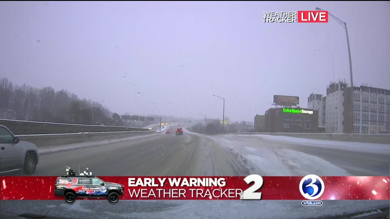 VIDEO: Weather Tracker 2 shows road conditions along the highways - YouTube