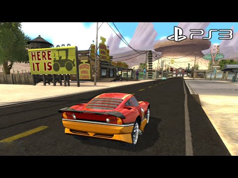 Cars: Race O Rama (PS3) Gameplay: Circuit Racing (Hudson Student Run) 