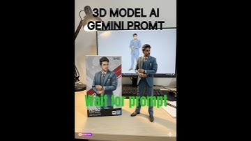 Google nano banana 3D prompt ai Gemini / How to create 3D models with AI #ai #style #prompt #shorts