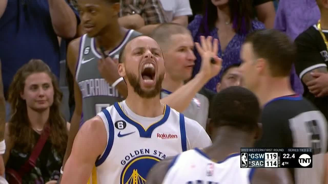 Steph Curry Makes History in Massive Game 5 Win vs. Kings - Inside the  Warriors