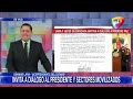 Lara invita a diálogo a Rodrigo Paz y su gabinete para buscar solución a bloqueos; Presidente no asi