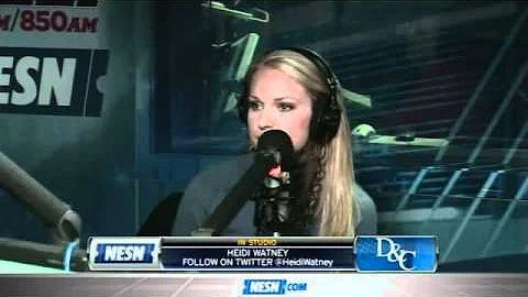 Heidi Watney Defends Josh Beckett, Discusses Red S...