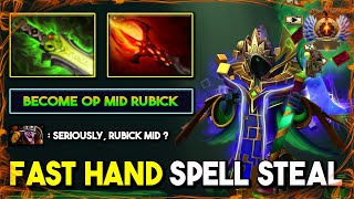 ULTRA FAST HAND SPELL STEAL MID Rubick With Magic Burst Damage Build 100% Dominate MID Timbersaw