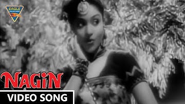 Man Dole Mera Tan Dole Video Song || Nagin (1954) Movie Songs || Vyjayanthimala, Pradeep Kumar