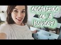 Dollar Tree Nursery Organization Tour (UNDER $20 TOTAL!) DIY Budget Nursery Organization 2018