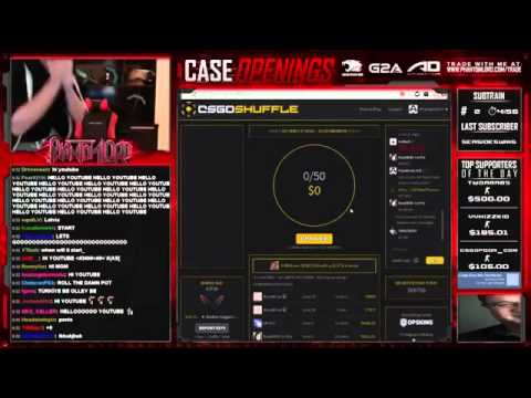 PhantomL0rd loses 101076$ on CSGOSHUFFLE!!!