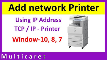 How to install network printer in windows 10