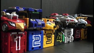 파워레인저 애니멀포스 큐브 & 엔진포스 자동차  변신 Power Rangers Doubutsu Sentai Zyuohger Cube & RPM Car