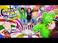 CANDY LAND in REAL LIFE w/ MARSHMALLOW BALL PIT + ICE CREAM SLIME! (FUNnel Fam NYC Candytopia Vlog)