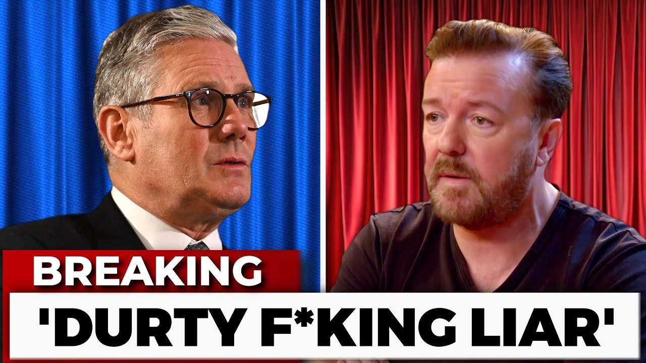 "Ricky Gervais Calls Out Keir Starmer on Live TV – Fans Are Stunned