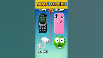 Nokia vs iPhone | who is best phone | #shorts #comparison