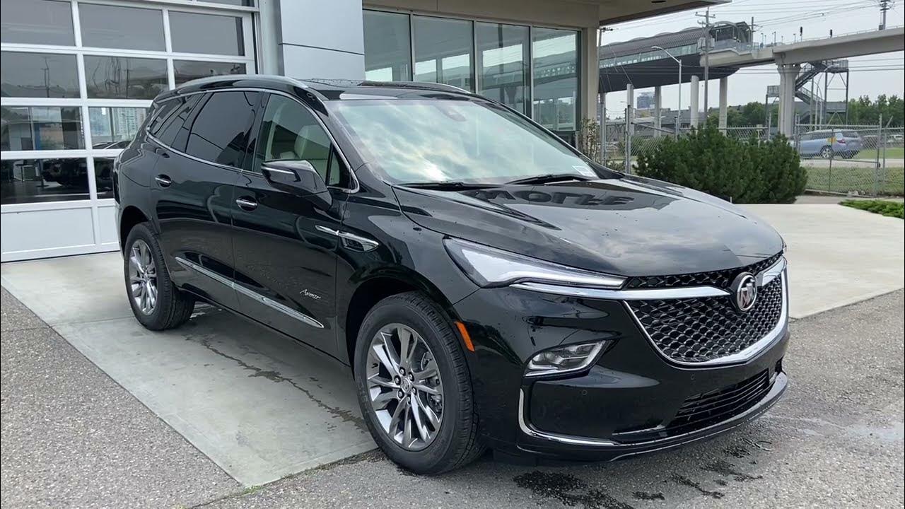 Black 2024 Buick Enclave Avenir Review Calgary Alberta Wolfe Calgary