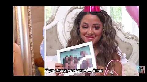 Niki Demar Shades Gabi Demar with a shady gift