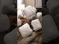 Soft pillows turn into marshmallows that bounce around the room. #night #marshmello #youtube