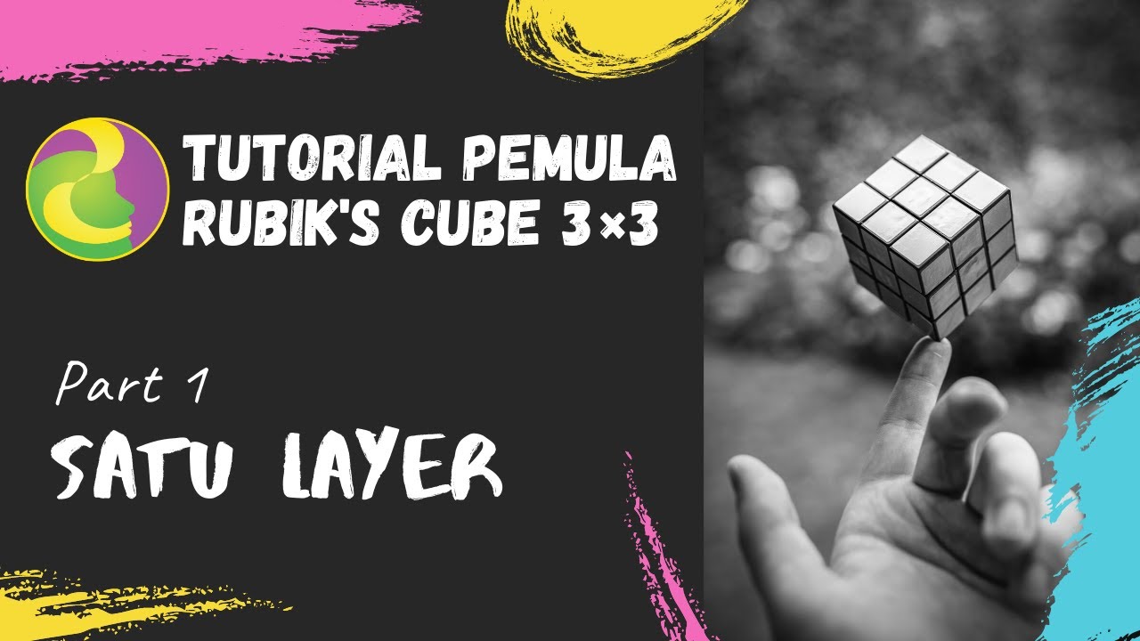 Tutorial Pemula Rubik's Cube 3×3 (PART 1)