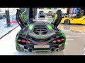 Insane supercar showroom  lamborghini sian bugatti divo mclaren senna  exotic cars dubai