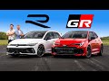 2025 VW Golf R Vs GR Corolla DRAG RACE Review 2025 VW Golf R Vs GR Corolla DRAG RACE Review