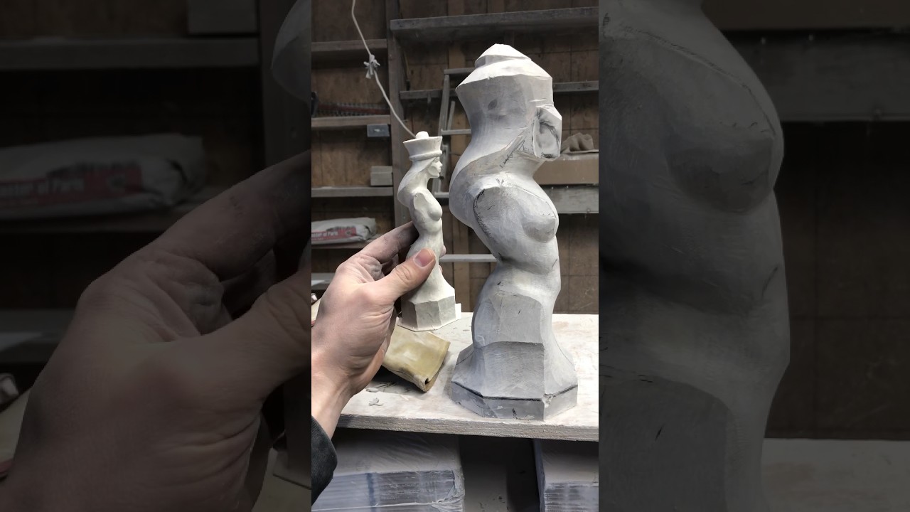 The Queen 👸 Stone Sculpture Update.