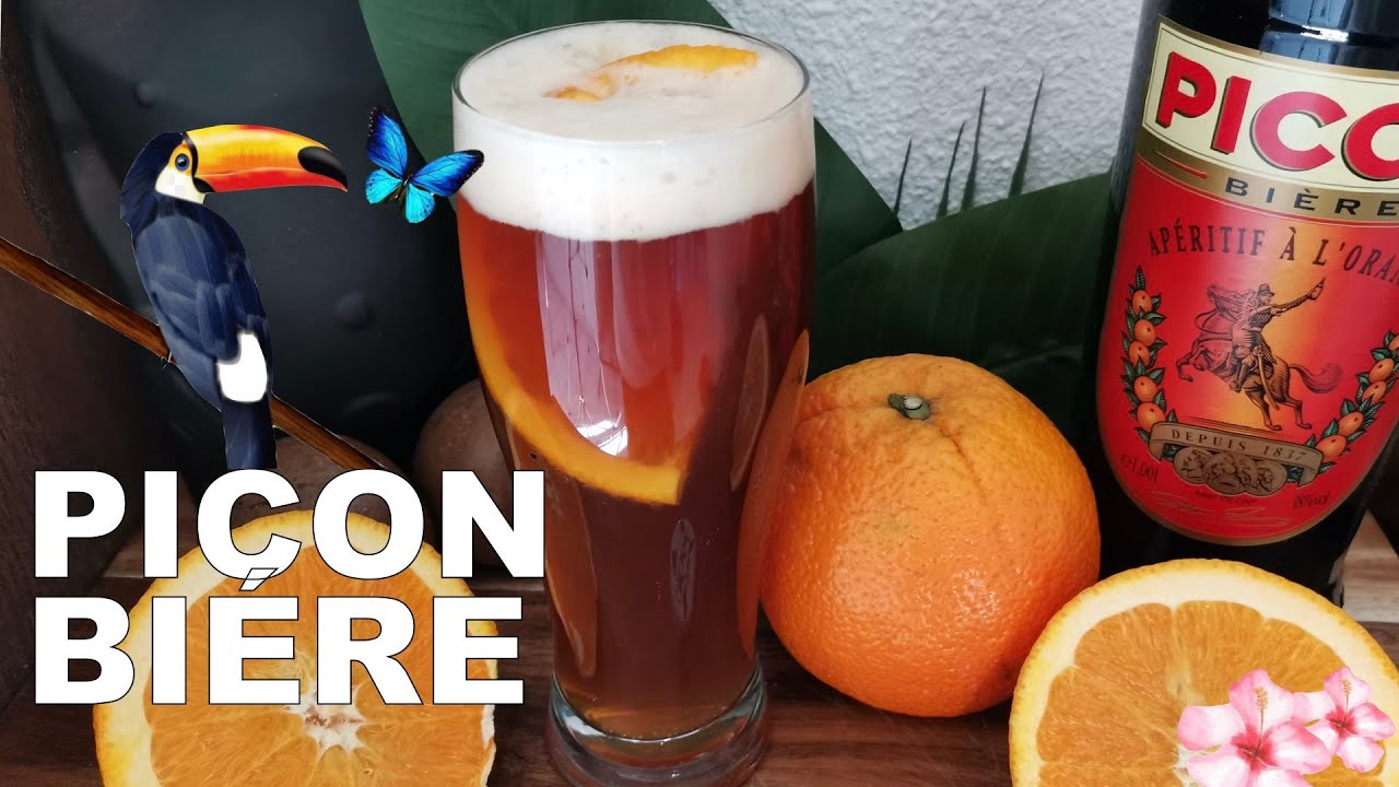 PICON BIÉRE - How to make this ORANGE & Bitter forward drink - Great for  the chilli summer nights 