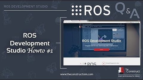 [RDS] 001 - ROS Development Studio #Howto create and launch a ROS project