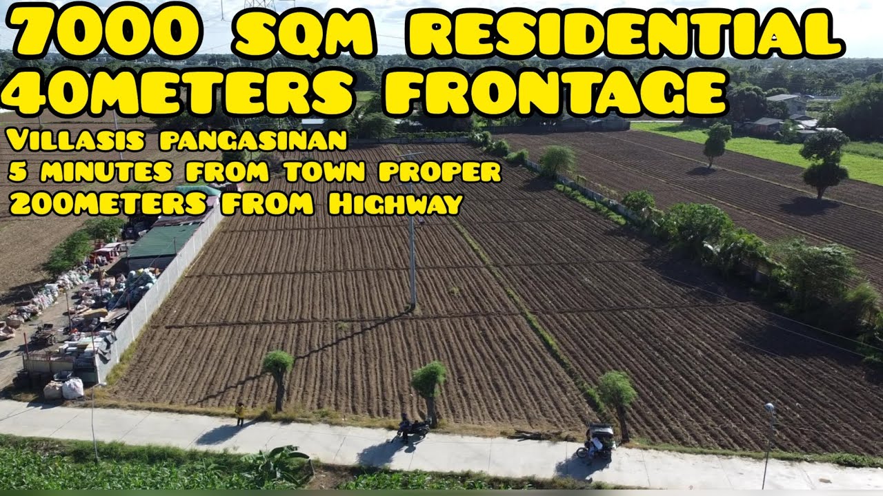 vlog 236 RESIDENTIAL FARMLOT VILLASIS PANGASINAN 7000 SQM NEAR