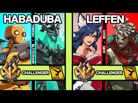 2XKO ▰ LEFFEN (Ahri-Ekko) vs HABADUBA (Thresh-Blitzcrank) ▰ 2XKO Pro Replays
