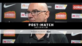 Post match Interview: Rob Wright