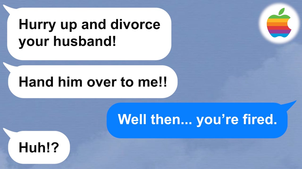 【Apple】She stalks my husband and tries to steal him!! Watch what happens to this delusional woman!