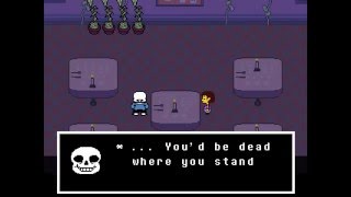 [Undertale + Voice Acting] Dinner With Sans!