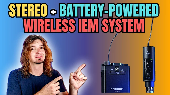 STEREO / PORTABLE / AFFORDABLE WIreless IEM System - Phenyx Pro PDP-M