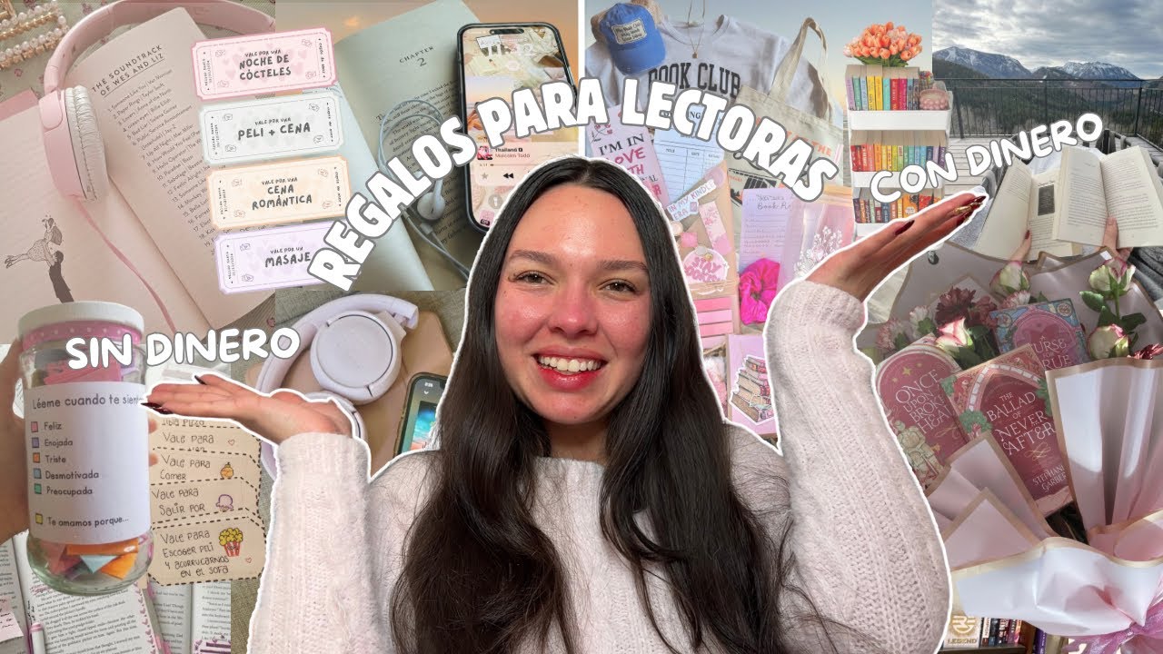 🎁 14 Regalos para Lectoras ✨ Con y Sin Presupuesto 💸 Perfectos para San Valentín 💕 o Cumpleaños 🥳
