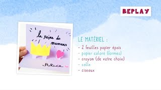 🖍 Momes part en live S01E04 CARTE POP-UP MAMAN 🖍