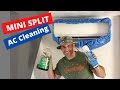 How to clean DUCTLESS MINI SPLIT air conditioner (Mitsubishi)