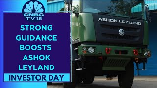 Ashok Leyland Surges In Trade After Reporting Strong Guidance On Its Investor day | CNBC TV18